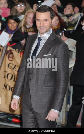 Richard Armitage, le Hobbit : la bataille des cinq armées première mondiale, Odeon Leicester Square, Londres, Royaume-Uni Banque D'Images