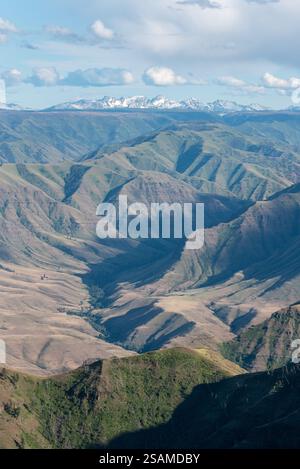 Imnaha Canyon, nord-est de l'Oregon. Banque D'Images