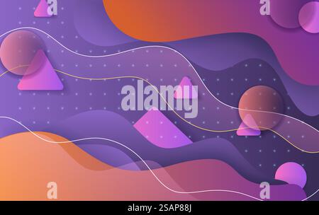 Affiche ou flyer de vente finale. Illustration vectorielle. Illustration de Vecteur