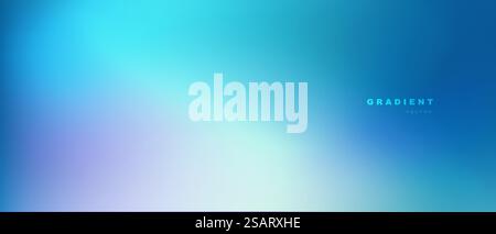 Fond dégradé flou abstrait. Couverture bleue de vecteur pour bannière, affiche, flyer. Maquette de toile de fond multicolore Illustration de Vecteur
