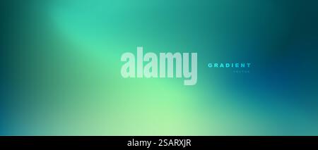 Fond de maille dégradé flou abstrait dans des couleurs vertes et bleues vives. Toile de fond vectorielle pour bannière, affiche, site Web Illustration de Vecteur