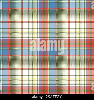 Tissu écossais texture pixels carrés chemise sans couture motif. Illustration vectorielle.. Tissu écossais texture pixels carrés chemise sans couture motif Illustration de Vecteur