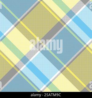 Motif sans couture de pixels écossais à carreaux de couleur Lite. Illustration vectorielle.. Motif sans couture de pixels écossais à carreaux de couleur Lite Illustration de Vecteur