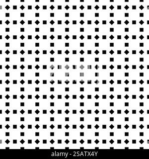 Motif vectoriel sans couture. Texture de fond géométrique. Couleur noir et blanc. Style moderne et simple dans un design plat. Illustration de Vecteur