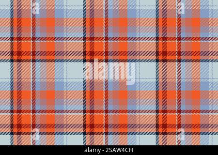 Vecteur de motif à carreaux sans couture écossais tartan. Tissu de fond rétro. Vintage check couleur carré texture géométrique pour impression textile, papier d'emballage, carte-cadeau, fond d'écran plat design .. Vecteur de motif à carreaux sans couture écossais tartan. Tissu de fond rétro. Texture géométrique carrée de couleur vintage. Illustration de Vecteur