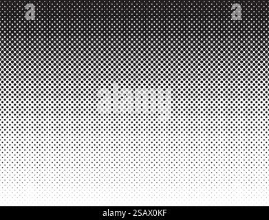Vecteur de motif dégradé plat noir blanc de style comics Illustration de Vecteur