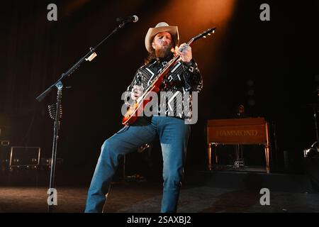 ROYAUME-UNI. 30 janvier 2025. LONDRES, ANGLETERRE - JANVIER 30 : John Osborne de Brothers Osborne se produisant à Eventim Apollo le 30 janvier 2025 à Londres, Angleterre. CAP/Mar © Mar/Capital Pictures crédit : Capital Pictures/Alamy Live News Banque D'Images