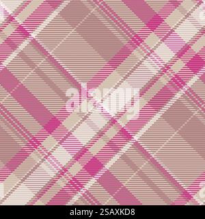 Fond de tartan de vérification d'enfant, tissu sans couture de texture de mode pour femme. Motif de plaid textile vecteur rêveur en couleur pastel et claire.. Fond de tartan de vérification d'enfant, tissu sans couture de texture de mode pour femme. Motif de plaid textile vecteur rêveur dans des couleurs pastel et claires. Illustration de Vecteur