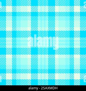 Plaid à carreaux textiles vérifiés, motif vectoriel de fond victorien. Tissu texturé sans couture tartan folk dans des couleurs vives et sarcelle.. Plaid à carreaux textiles de motif vectoriel de fond avec un tissu de texture sans couture tartan. Illustration de Vecteur