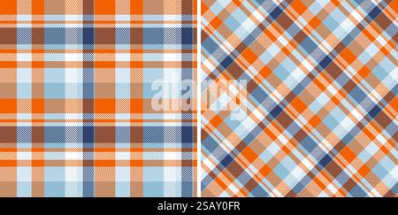 Vérifiez le motif de tartan du plaid de fond de texture avec un textile sans couture vecteur de tissu. Ensemble de couleurs élégantes. Idées d'artisanat de ruban.. Vérifiez le motif de tartan du plaid de fond de texture avec un textile sans couture vecteur de tissu. Décoré dans des couleurs élégantes. Idées d'artisanat de ruban. Illustration de Vecteur