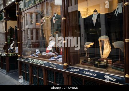 Ede et Ravenscroft, vêtements tailleurs robe et décideurs de la profession juridique, Chancery Lane, London, England, UK Banque D'Images