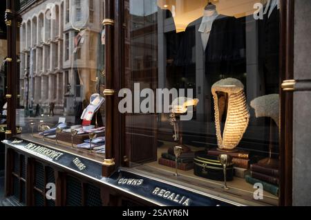 Ede et Ravenscroft, vêtements tailleurs robe et décideurs de la profession juridique, Chancery Lane, London, England, UK Banque D'Images