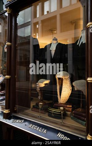 Ede et Ravenscroft, vêtements tailleurs robe et décideurs de la profession juridique, Chancery Lane, London, England, UK Banque D'Images