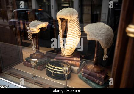 Ede et Ravenscroft, vêtements tailleurs robe et décideurs de la profession juridique, Chancery Lane, London, England, UK Banque D'Images