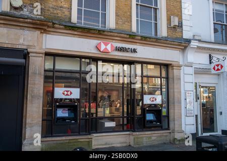 Uxbridge, Royaume-Uni. 30 janvier 2025. Une succursale HSBC Royaume-Uni à Uxbridge. Crédit : Maureen McLean/Alamy Banque D'Images