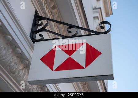Uxbridge, Royaume-Uni. 30 janvier 2025. Une succursale HSBC Royaume-Uni à Uxbridge. Crédit : Maureen McLean/Alamy Banque D'Images