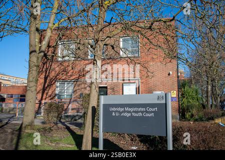 Uxbridge, Royaume-Uni. 30 janvier 2025. Tribunal de première instance d'Uxbridge et Tribunal de la jeunesse d'Uxbridge à Uxbridge. Crédit : Maureen McLean/Alamy Banque D'Images