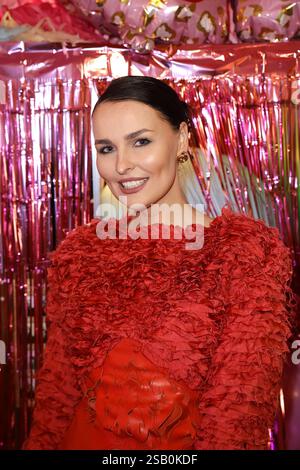 Jana Riva BEI der Marina Hoermanseder Modenschau AM 31.01.2025 im Rahmen der Fashion week 2025 à Berlin Banque D'Images