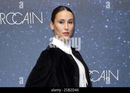Peri Baumeister BEI der Marc Cain - Parallel Universe - Modenschau am 31.01.2025 im Rahmen der Fashion week Berlin im Kraftwerk in Berlin Banque D'Images