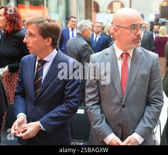 Madrid, 03/12/2024. Royal Post Office. Célébration de la Journée de la Constitution au siège de la CAM présidée par Isabel Díaz Ayuso. Photo : Jaime García. ARCHDC. Crédit : album / Archivo ABC / Jaime García Banque D'Images