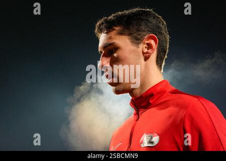 Tilburg, pays-Bas. 02 février 2025. TILBURG, PAYS-BAS - 2 FÉVRIER : Alexandre pénétra de l'AZ lors du match néerlandais Eredivisie entre Willem II et AZ Alkmaar au Koning Willem II Stadion le 2 février 2025 à Tilburg, pays-Bas. (Photo de Ed van de Pol/Orange Pictures) crédit : Orange pics BV/Alamy Live News Banque D'Images