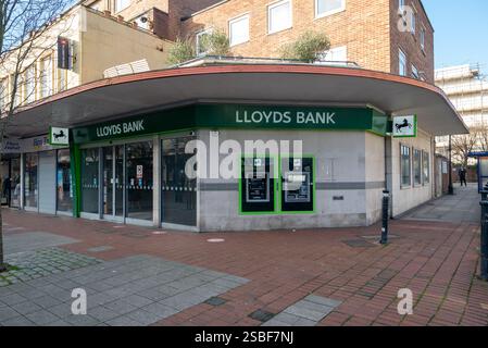 Lloyds Bank à Palmerston Road, Portsmouth. Février 2025. Banque D'Images