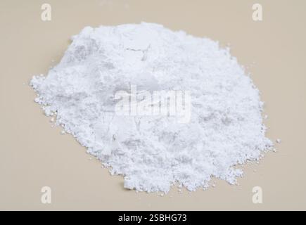 Le stéarate de zinc est un savon de zinc largement utilisé industriellement. Banque D'Images