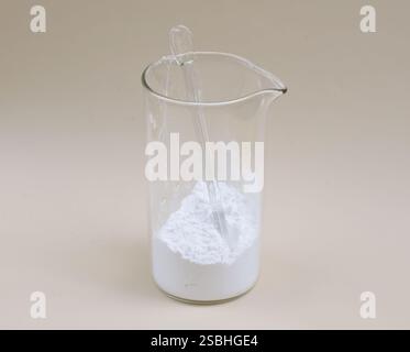 Le stéarate de zinc est un savon de zinc largement utilisé industriellement. Banque D'Images