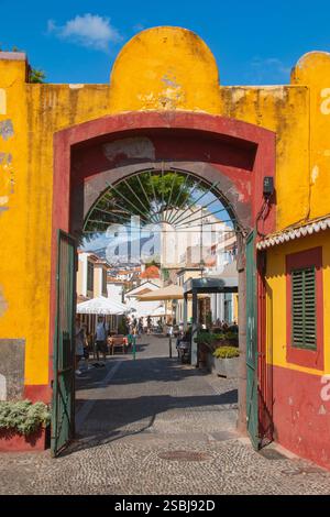 Forte de São Tiago, Funchal, Madère Banque D'Images