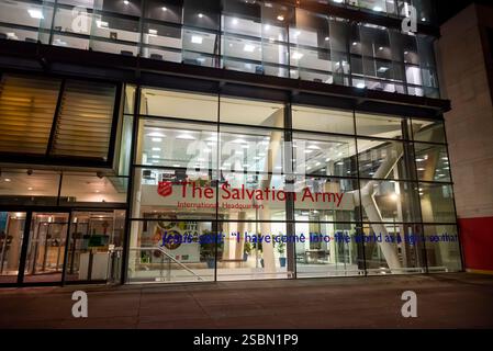 Le quartier général international de l'Armée du Salut, Londres, Angleterre, Royaume-Uni Banque D'Images