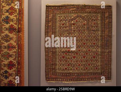 Carpettes artisanales en gros plan Banque D'Images
