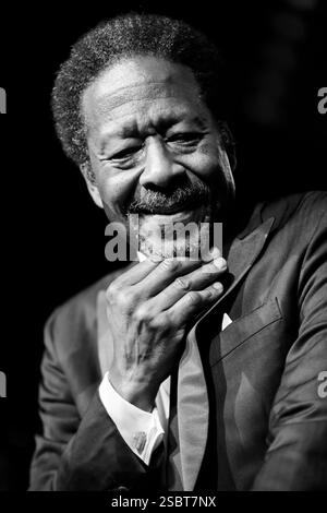 Clarke Peters se produit au Bristol International Jazz & Blues Festival 2015. Banque D'Images