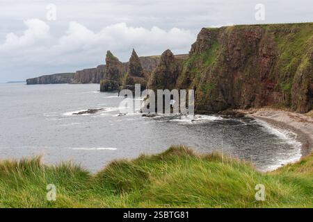 Duncansby Stacks, Caithness, Nord-est de l'Écosse Banque D'Images
