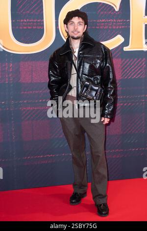 Paris, France. 04th Feb, 2025. Matistor assiste à la première God Save the Tuche au cinéma Pathe Palace à Paris, France, le 04 février 2025. Photo Aurore MARECHAL/ABACAPRESS. COM Credit : Abaca Press/Alamy Live News Banque D'Images