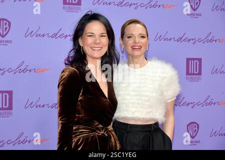 Annalena Baerbock und Karoline Herfurth BEI der Premiere des Kinofilms Wunderschöner im Zoo Palast. Berlin, 04.02.2025 *** Annalena Baerbock et Karoline Herfurth lors de la première du film Wunderschöner au Zoo Palast Berlin, 04 02 2025 Foto:XM.xBehrensx/xFuturexImagex wunderschoener 5265 Banque D'Images