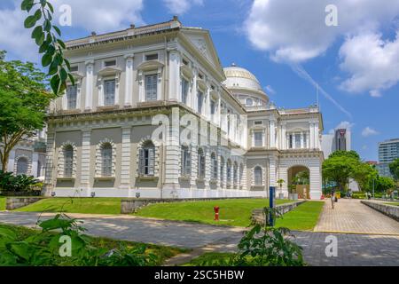 Henry McCalum's néo-palladien 'Raffles Library and Museum', maintenant plus communément connu sous le nom de Musée national de Singapour Banque D'Images