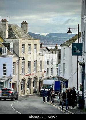 Lyme Regis Town, West Dorset Coast Town, Royaume-Uni Banque D'Images