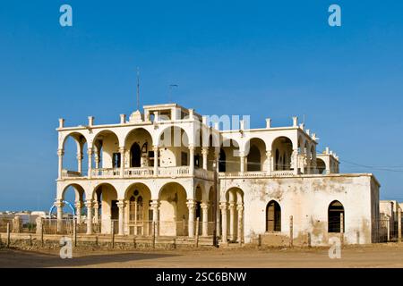 Banco D'Italia. Banque italienne. Massawa. Érythrée Banque D'Images