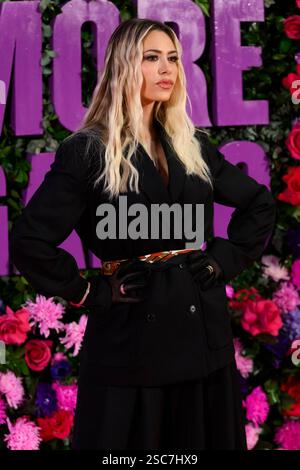 Rome, Italie. 05th Feb, 2025. Martina Stella--- assiste à la première italienne du film 'Bridget Jones : Mad About the Boy' au Moderno Cinema à Rome (Italie), le 05 février 2025. Crédit : Insidefoto/Alamy Live News Banque D'Images