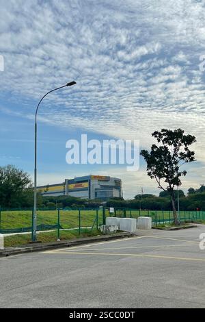 Defu Industrial Estate, situé dans la partie nord-est de Singapour, va subir un réaménagement majeur. Banque D'Images
