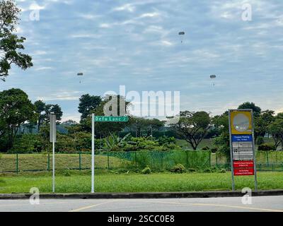 Defu Industrial Estate, situé dans la partie nord-est de Singapour, va subir un réaménagement majeur. Banque D'Images