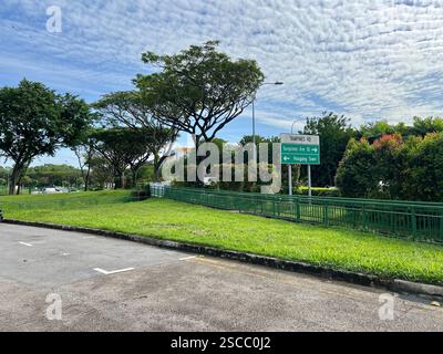 Defu Industrial Estate, situé dans la partie nord-est de Singapour, va subir un réaménagement majeur. Banque D'Images