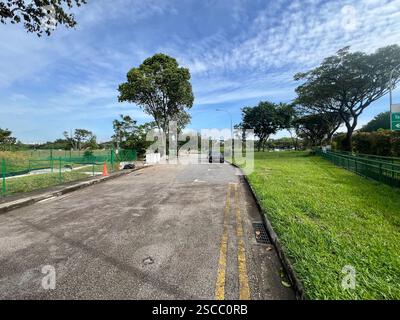 Defu Industrial Estate, situé dans la partie nord-est de Singapour, va subir un réaménagement majeur. Banque D'Images