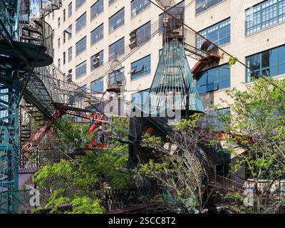 City Museum, lieu : distingué Louis MO, Designer : Bob Cassilly Banque D'Images