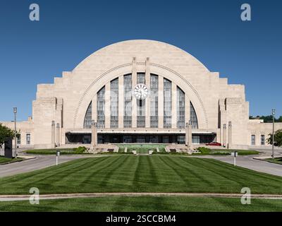 Cincinnati Union terminal, lieu : Cincinnati OH, architecte : Fellheimer & Wagner Banque D'Images