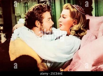 DIANE 1956 MGM film avec Lana Turner et Roger Moore Banque D'Images