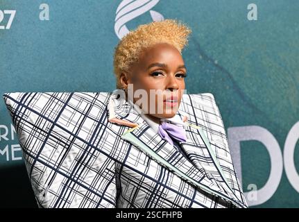 Los Angeles, États-Unis. 06th Feb, 2025. Janelle Monae arrive à la 27e cérémonie des costumes designers Guild Awards qui s'est tenue à l'Ebell de Los Angeles le 6 février 2025 à Los Angeles, CA. © Lisa OConnor/AFF-USA.com crédit : AFF/Alamy Live News Banque D'Images