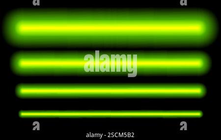 Faisceau de lumière laser sur fond noir. Vecteur Illustration de Vecteur