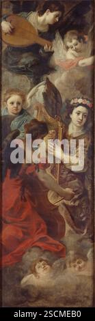 Concert des anges. Banque D'Images