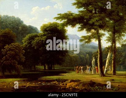 Paysage, 1804. Banque D'Images